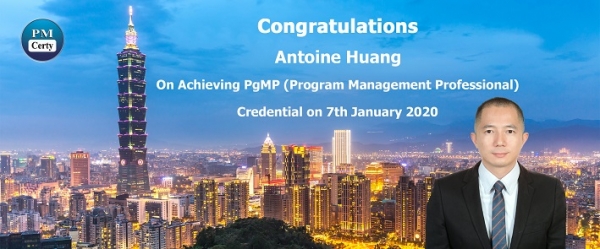 Congratulations Antoine on Achieving PgMP..!